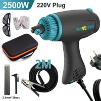 220V 2500W Handheld Portable Arc Welder Home Small Electric Welder Automatic Digital Intelligent Welding Tool 2.5/3.2mm Electrod 1
