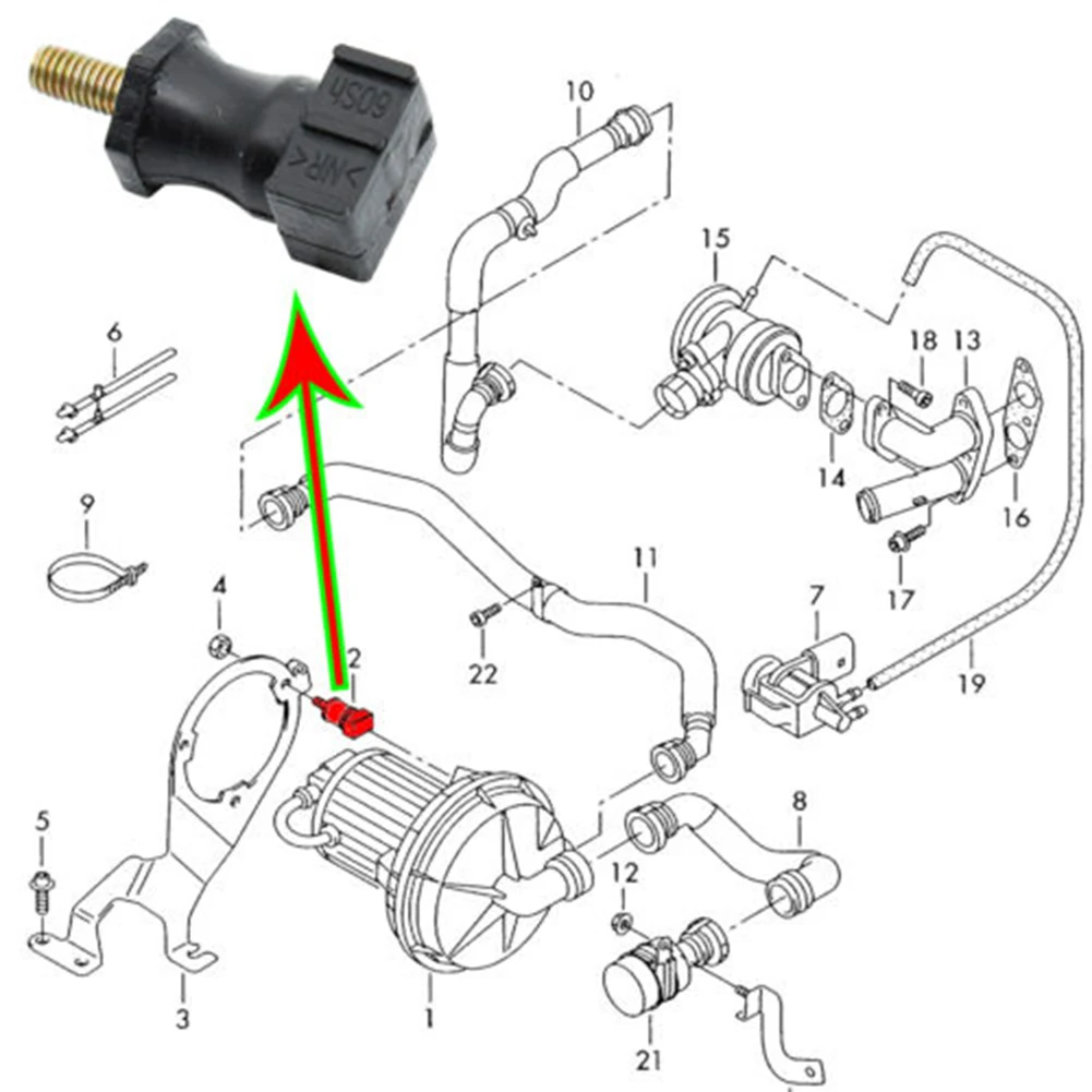 

Воздушный насос, стопорный буфер 06A133567A для A3 A4 A6 A8, Golf, Skoda, Bora, Golf, Passat, автомобильные аксессуары