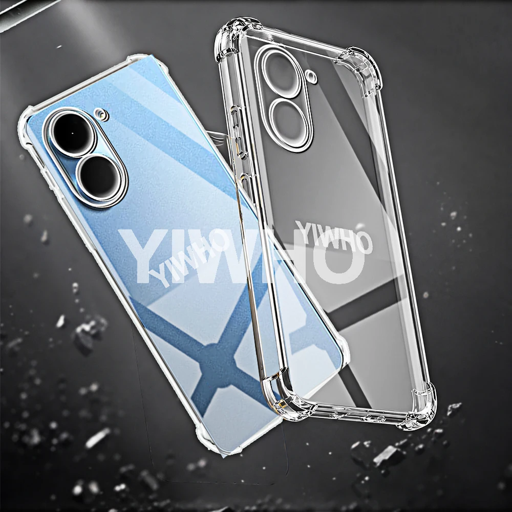 Premium Transparent Shockproof Soft TPU Clear Case - Luxury Full Cover