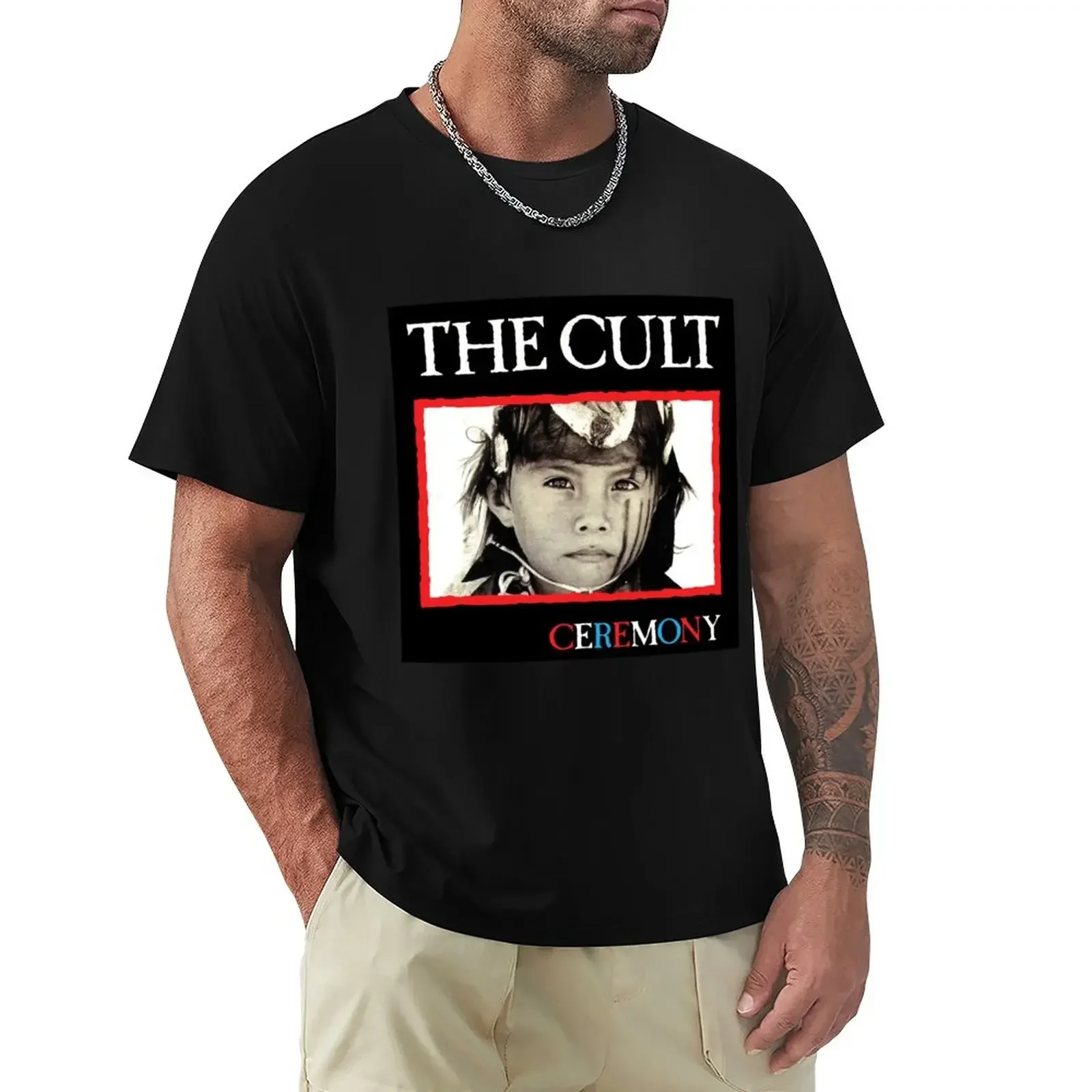 

The Cult ceremony T-Shirt tees plain animal prinfor boys clothes for men