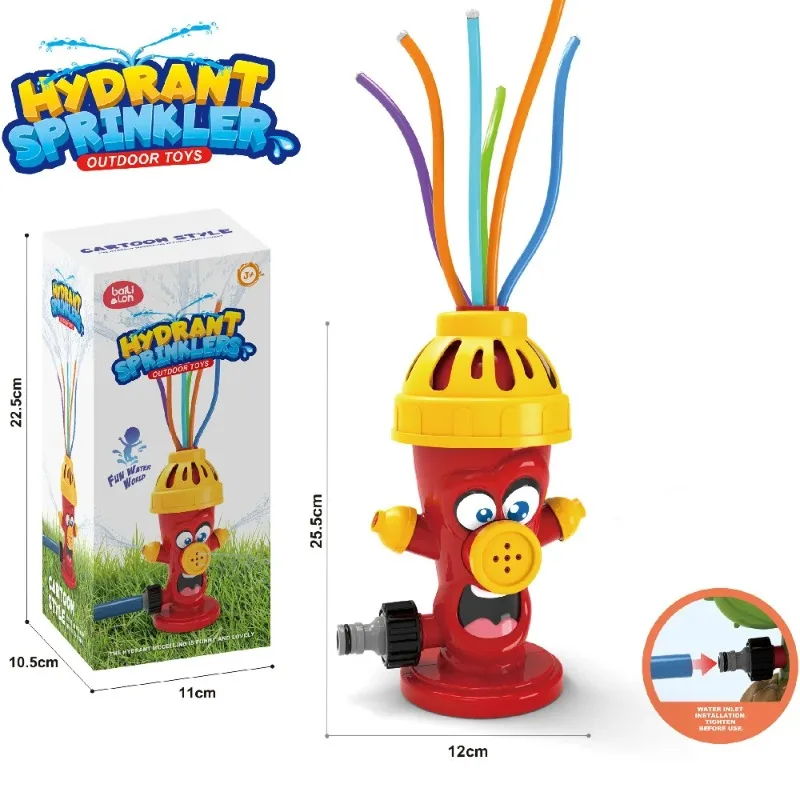 

Hydrant Sprinkler Kids Outdoor Water Spray Toy Cartoon Splash Sprinkler Baby Bath Toy Children Backyard Garden Summer Water Toys