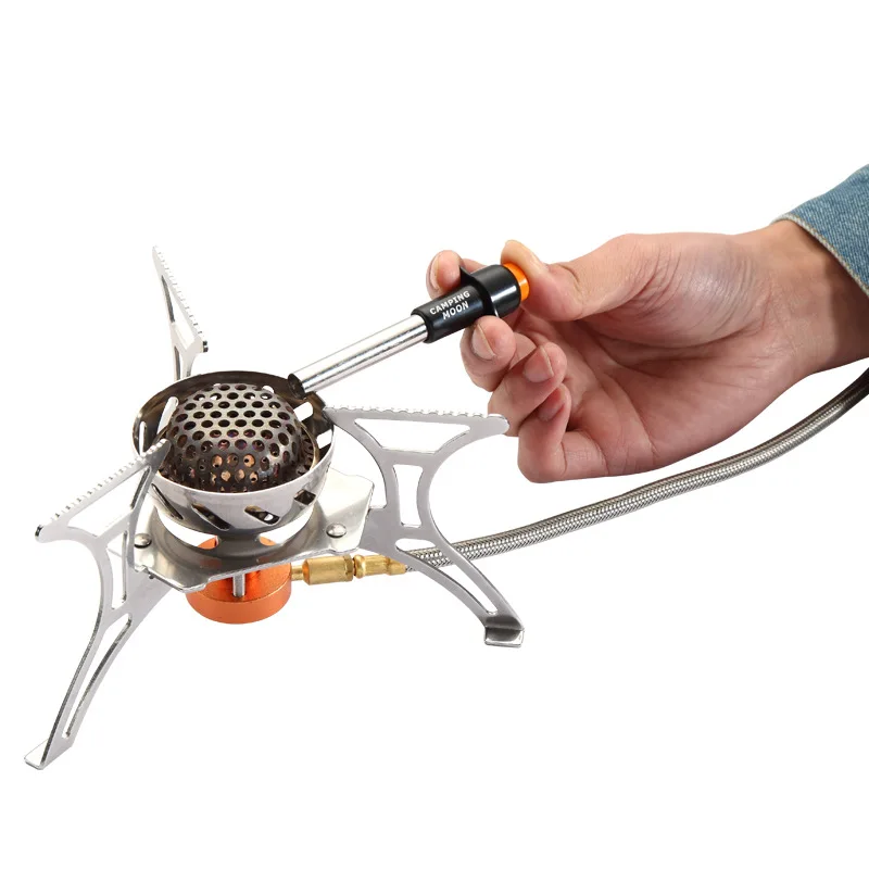 CAMPINGMOON I-1010 Multi-Use Flame Gun Lighter Flamethrower Gas Gun Spray Torch Gas Burner Singeing Flamethrower