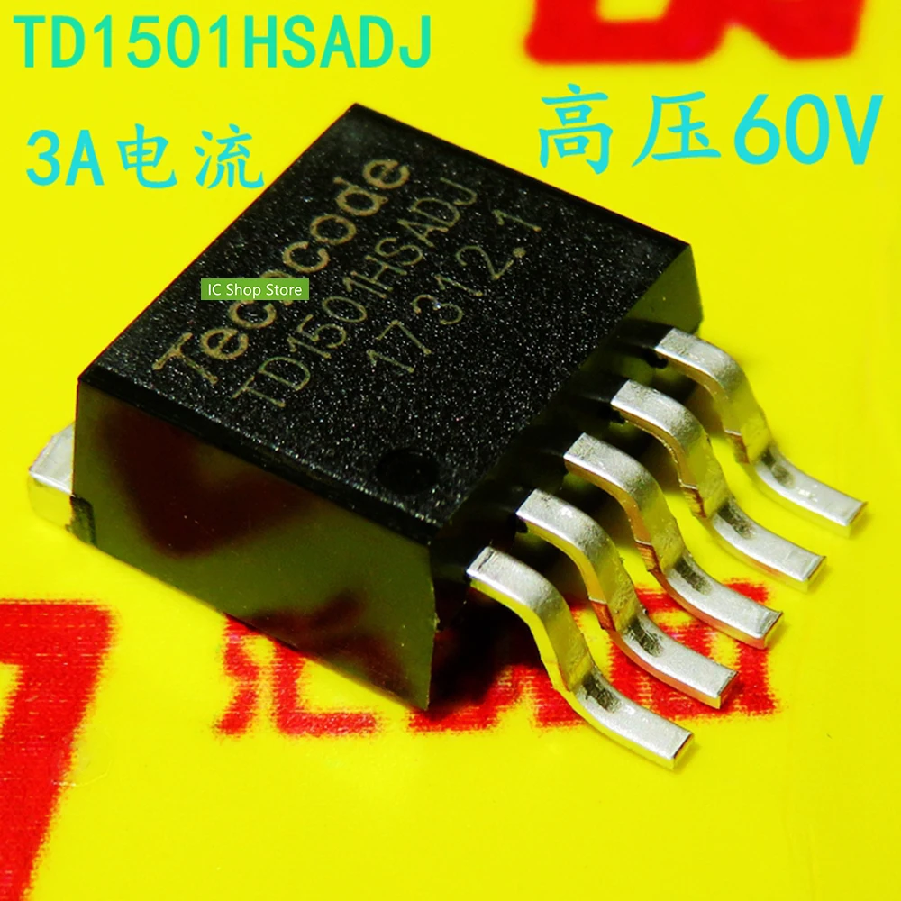 

5pcs/lot TD1501HSADJ TO263-5 100% Original Brand New