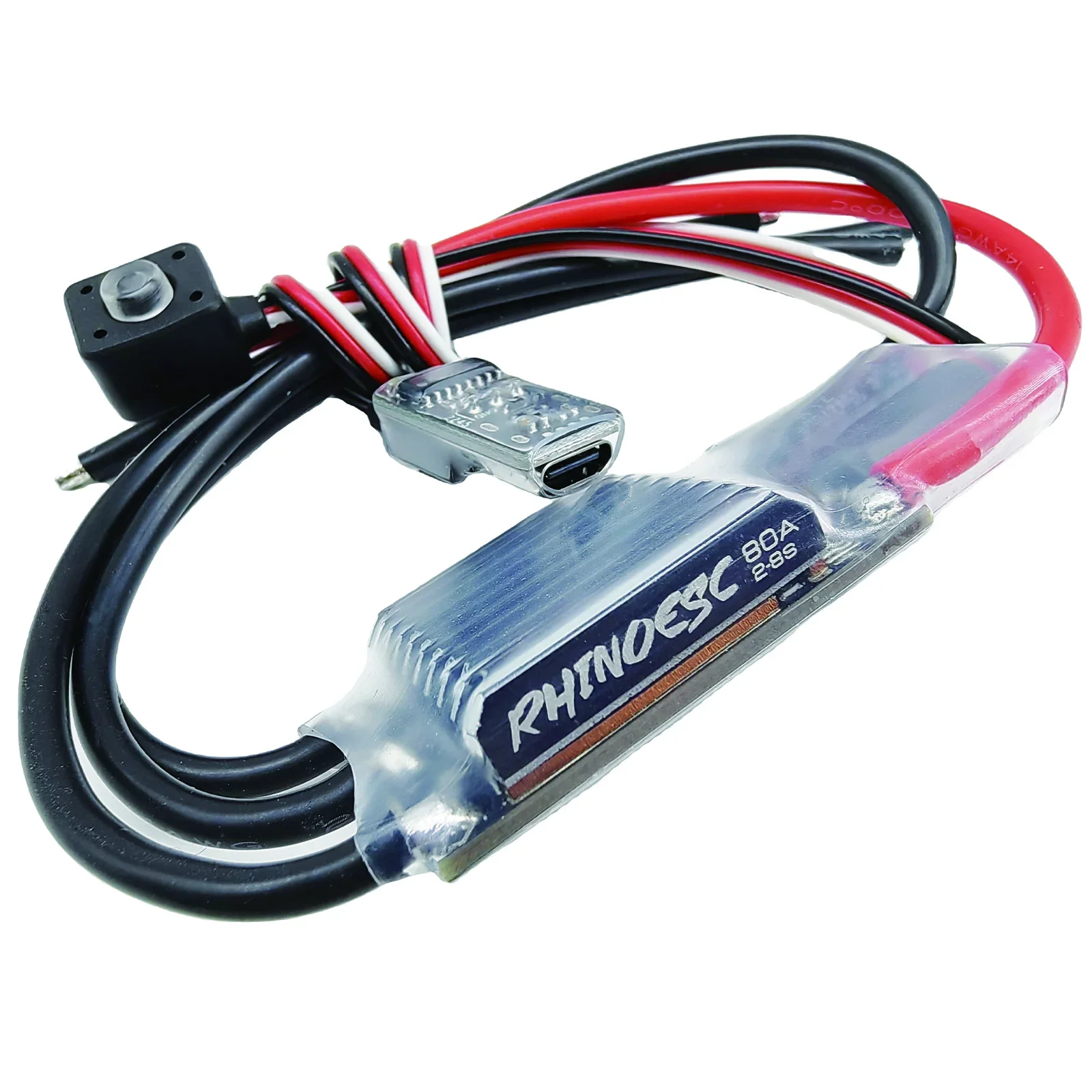 RHINO ESC Crawler 40A 80A sistema di alimentazione motore brushless AM32 per 1/10 TRX4 SCX10 MOA Shafty Truck  26