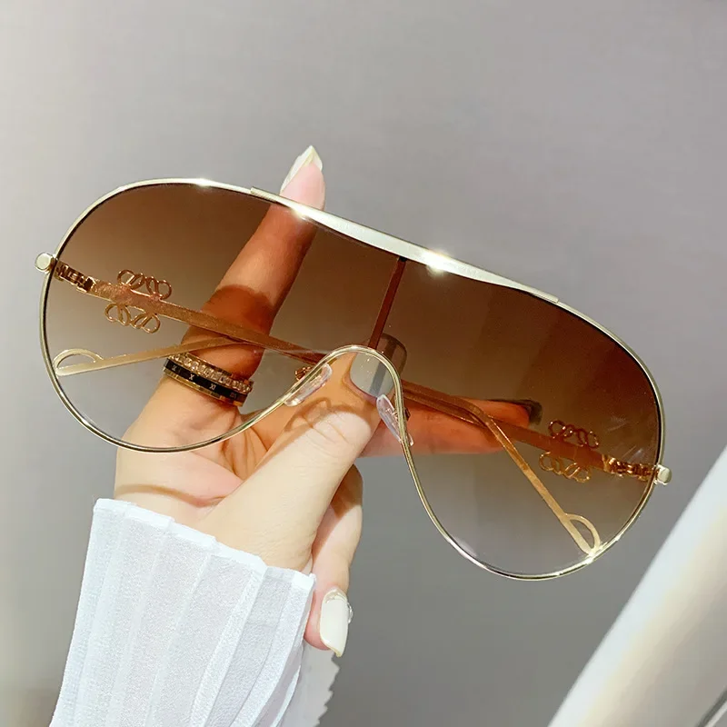 Metal one-piece sunglasses one-piece large-frame sports goggles cycling windproof sunglasses men's and women's advanced sense cycling sunglasses cycling glasses sun glasses sport sunglasses sports glasses sports goggles bicycle glasses motorcycle goggles