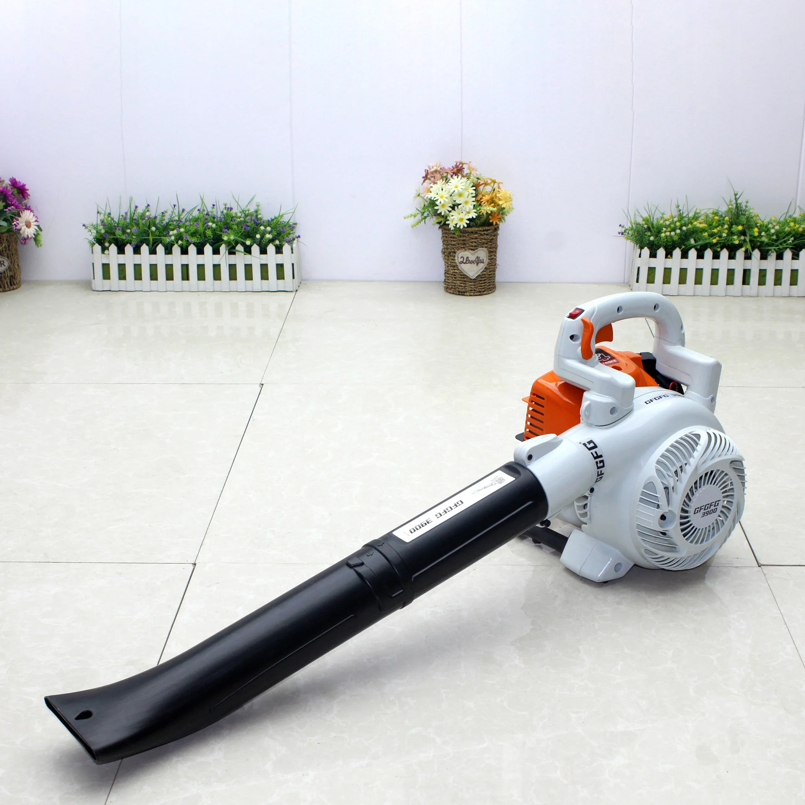 3900 4행정 리프 블로워 백팩 37.7CC 고출력 스노우 블로워 도로 먼지 제거 바람 진공기