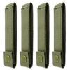 4pcs Outdoor Molle Strap 6 inch Tactical Molle Strap Molle Webbing Straps Attachment Snap Strap Nylon Thumb Snap Straps 1