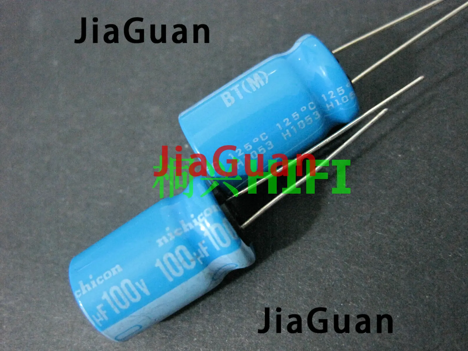 

20pcs NICHICON BT 100v100uf 12.5x20MM electrolytic capacitor bt 125 degrees 100uF/100v military industrial capacitor 100UF 100V