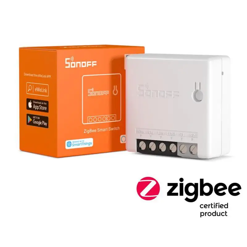 SONOFF Zigbee 3.0 USB Dongle Plus Universal Zigbee Gateway Smart Home Hub  Zigbee Bridge ZBMINIl2 NO Neutral Wire Required Switch - AliExpress