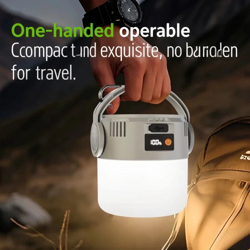 Solar Camping Lantern Flashlight 1