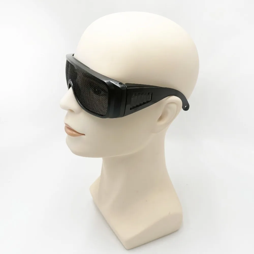 Steel Wire Metal Mesh Safety Goggles Impact Resistant Breathable Protective Glasses Shock Resistant Eye Protector Equipment - 5