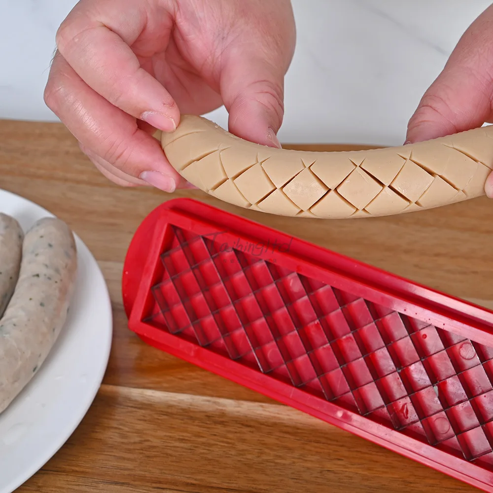 Manual Hot Dog Sausage Cutter Multifunctional Cutter Banana Slicer Hot Dog  Slicing Tool Kitchen Utensils