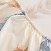 New Product 1pcs 100% polyester printing  fitted sheet with four corners and elastic band sheets hot sale（no pillowcase） 5