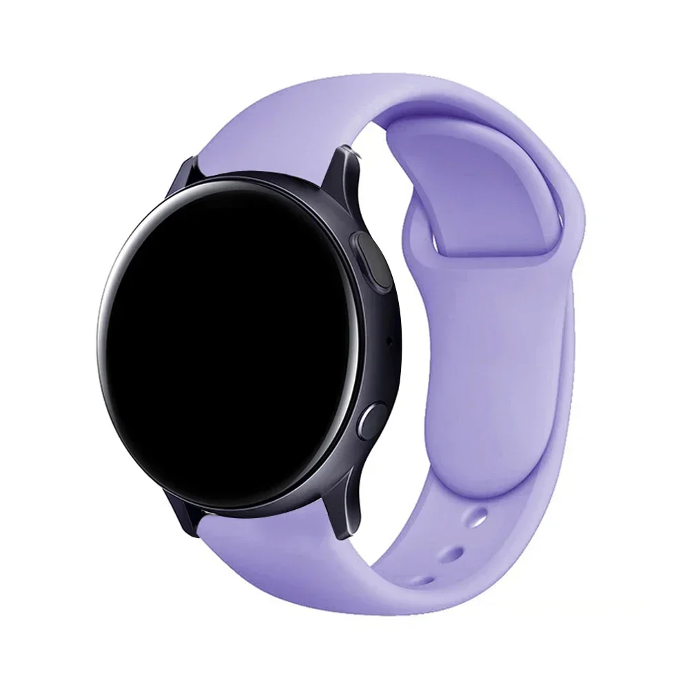 Elegant 18mm Silicone Wristband Bracelet