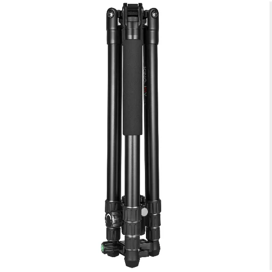 

G55 Aluminum Alloy With 360 Degree Ball Head 5-Section Adjustable Carbon Fiber Travel Tripod Monopod