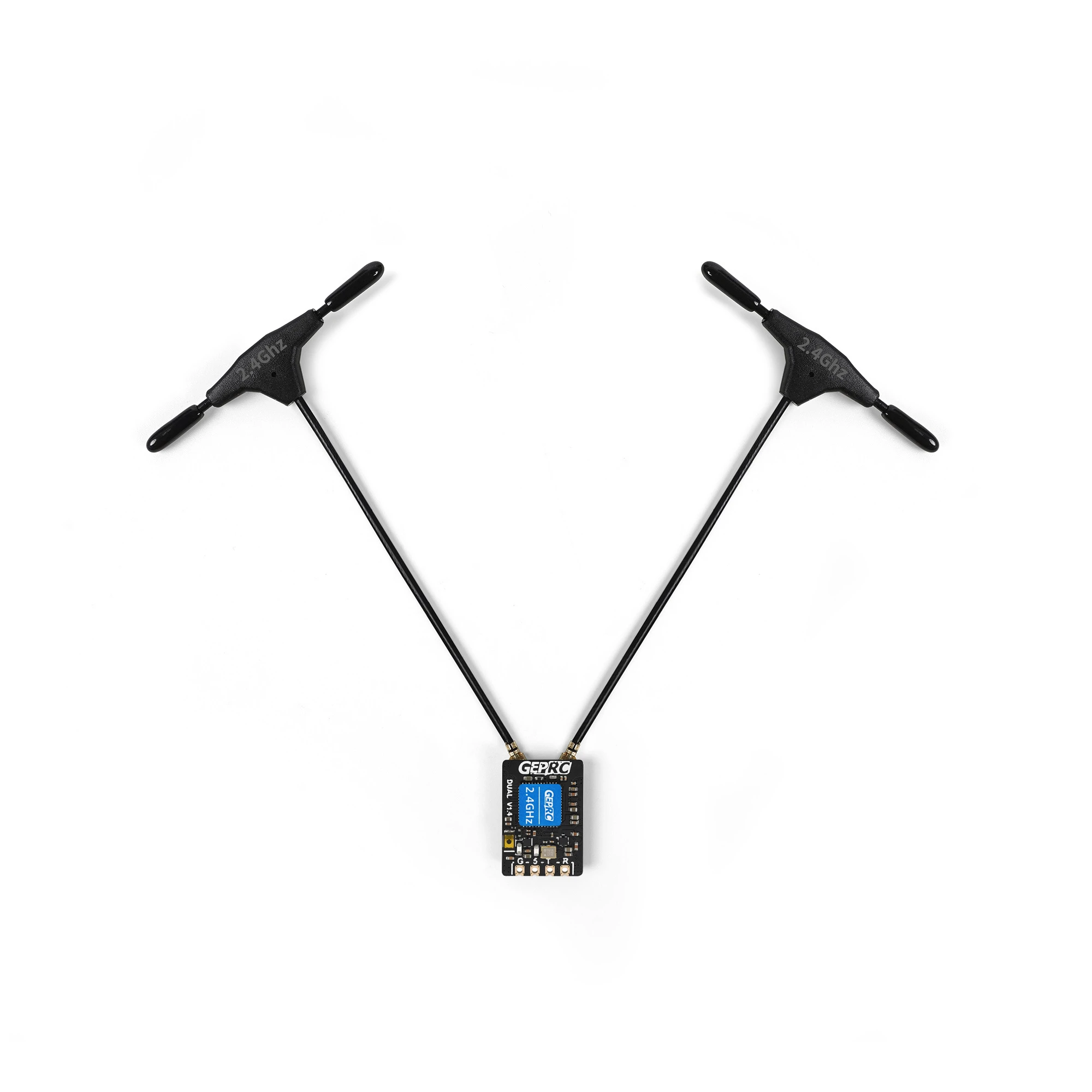 GEPRC ELRS 2,4G разнесенный приемник с двойной антенной ExpressLRS 2,4G FPV аксессуары для радиоуправляемых гоночных дронов для фристайла thumbnail 2