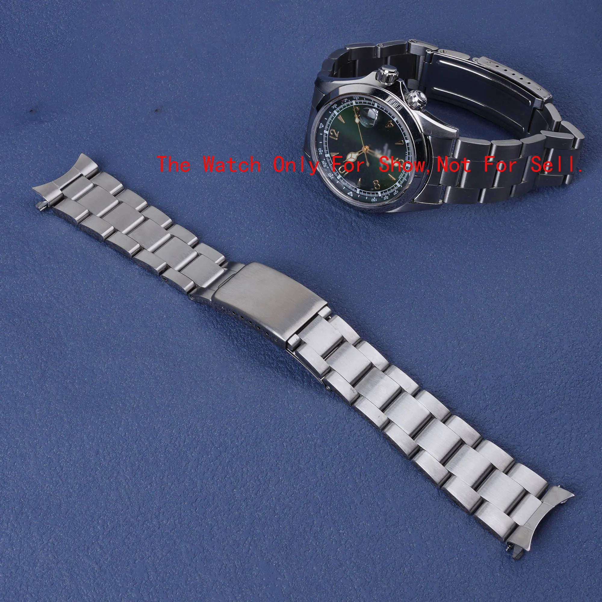 Carlywet 20Mm Cinturino In Argento Cinturino In Acciaio Inossidabile 316L Bracciale Ostrica Per Seiko Prospex Alpinist Spb115 117 121 123 209 210