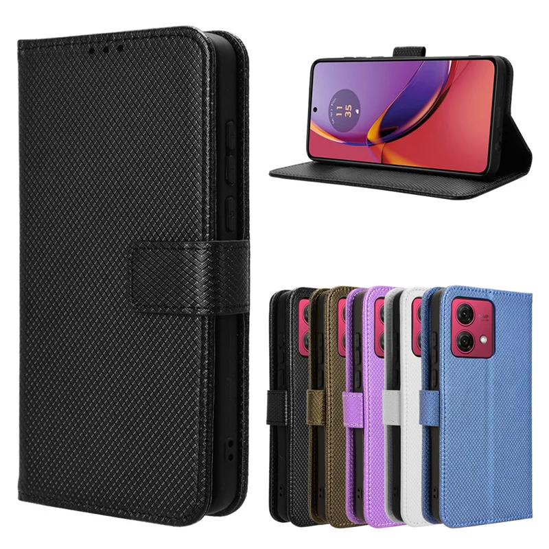 Flip Case Per Motorola Moto G84 5G Portafoglio Magnetico Di Lusso Flip Leather Lanyard Case Cover Per Moto G84 G 84 Motog84 5G Phone Bag