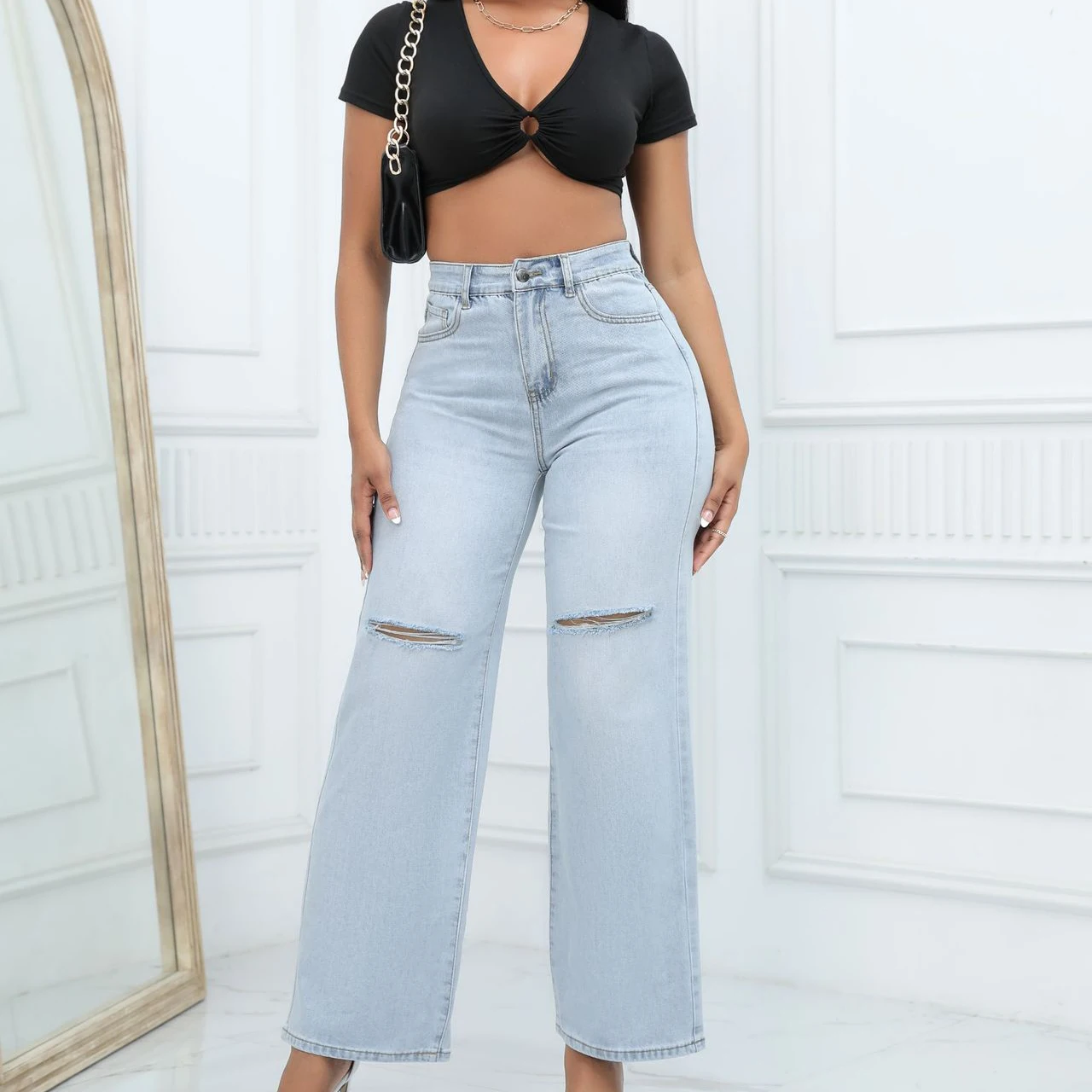 Рисунок 5 - Прямые брюки для женщин