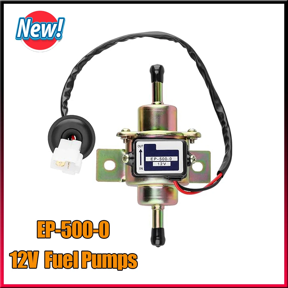 Pompe À Essence Remplacement Électrique Pompe À Carburant EP-500 -0 Pour Cub Cadet Kubota B6000 G3200 G4200 G5200 G6200 12585-52030 15231-52030 Pompe À Carburant