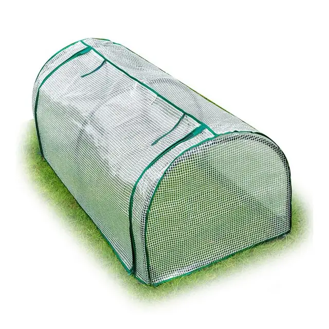 Hordozható Üvegházhatású Takaró Szellőztetett Növényi Szigetelő Burkolat Pólus Nélkül Fagyálló Szigetelés - Image 4