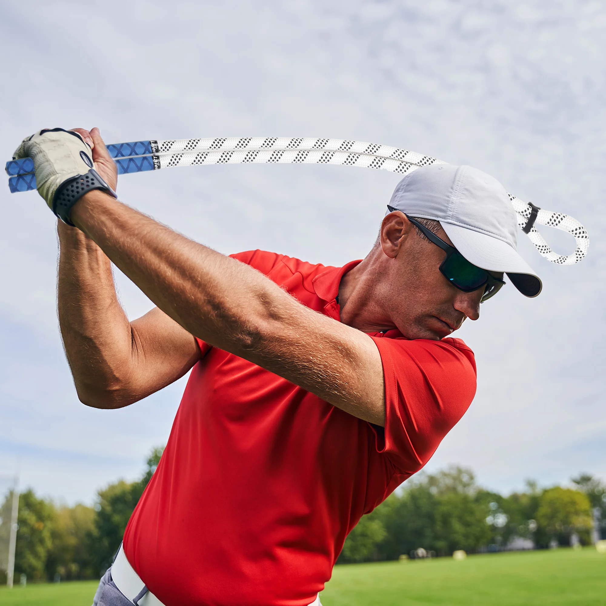 Portable Golf Swing Training Rope – Perfect Gift for Golf Enthusiasts and Beginners
