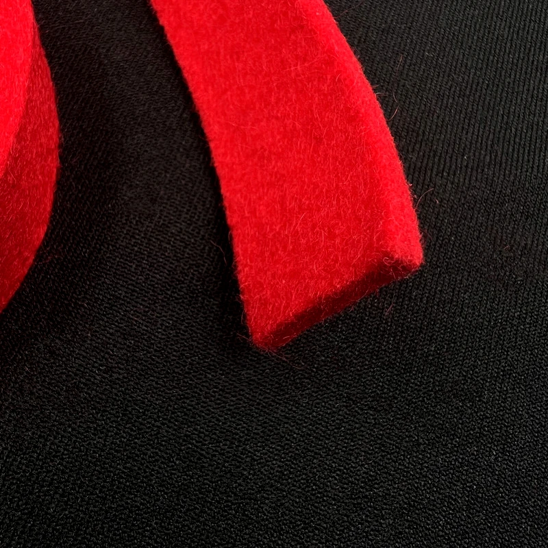 High quality Piano Tuning Tool muting felt Muting Tool Red Wool Felt Temperament Strip Tapered Mute Piano tool parts#1210