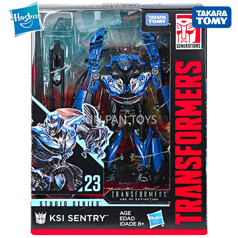 

Takara Tomy Transformers Studio Series SS23 KSI Sentry Deluxe Class Action Figure Boy Birthday Gift Model Toys AGE of Extinction