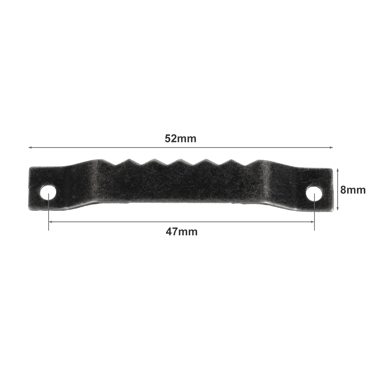 10-Pack Metal Sawtooth Picture Hangers with Screws