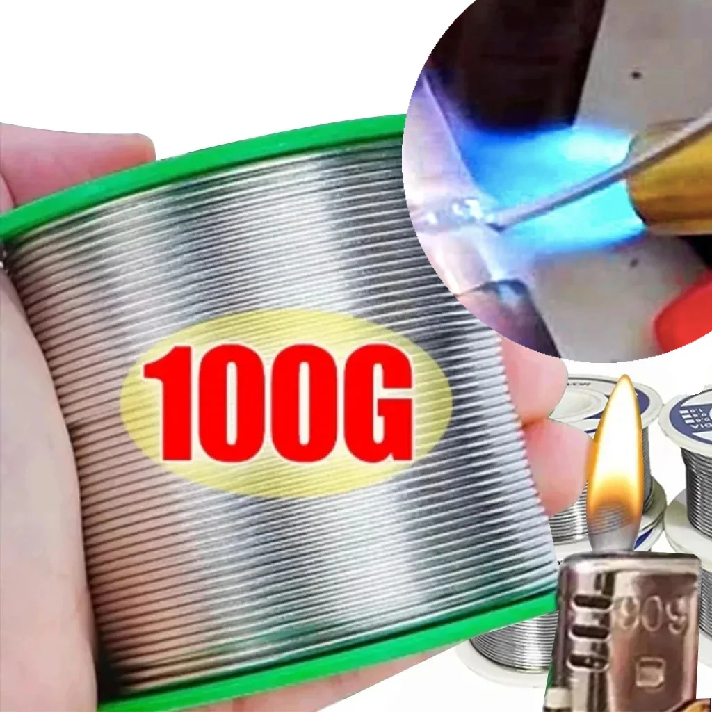 Universal Copper Aluminum Fux-cored Electrodes Welding Rods Easy Melt Weld Wire For Steel Copper Aluminum Iron Refrigerator Weld