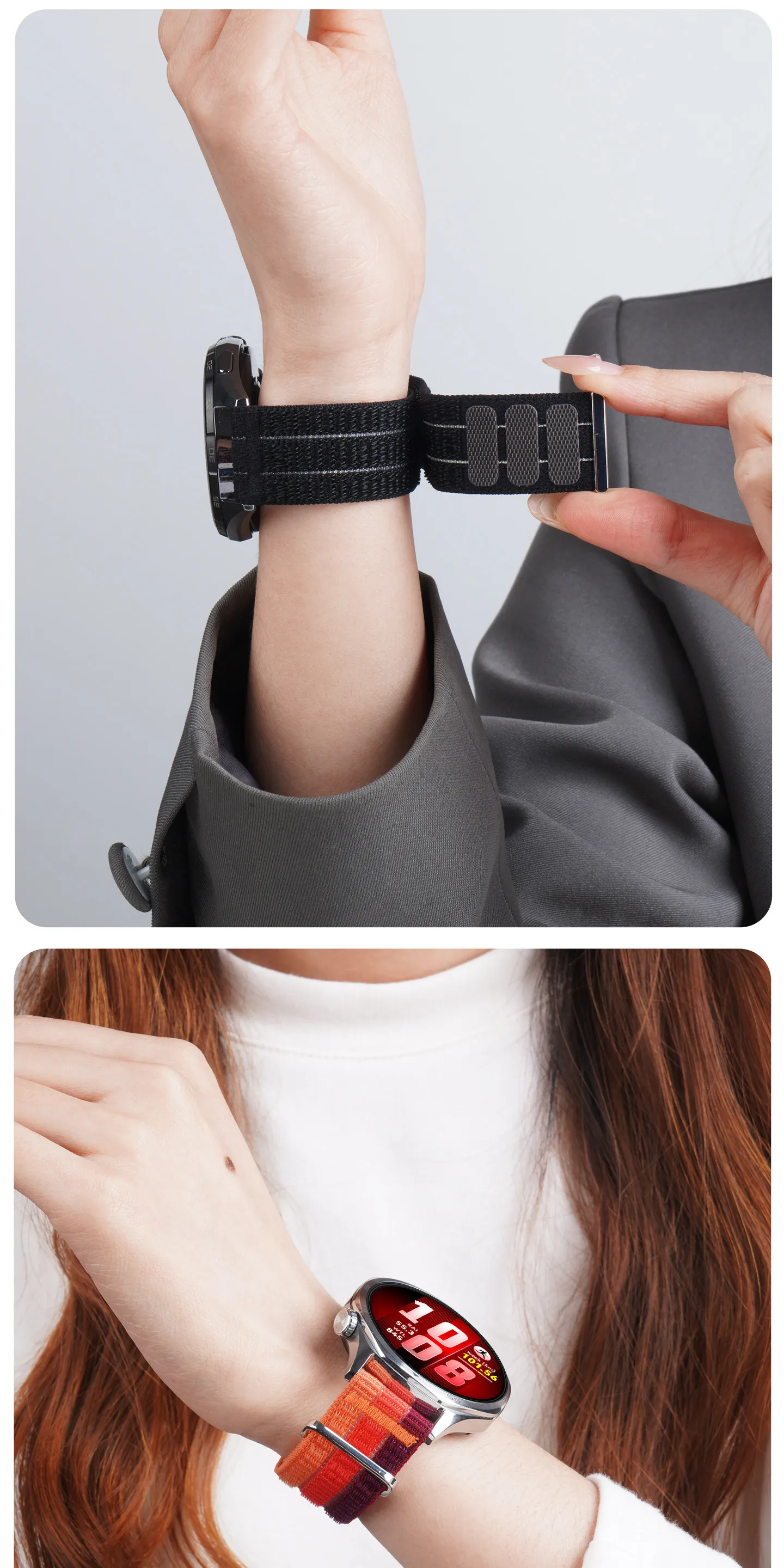 Premium Breathable Nylon Sport Strap