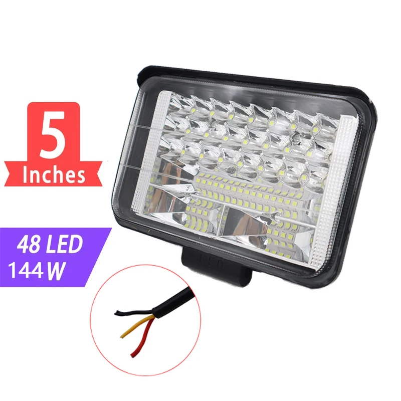 High-Performance LED Auxiliary Spotlights for Vehicles