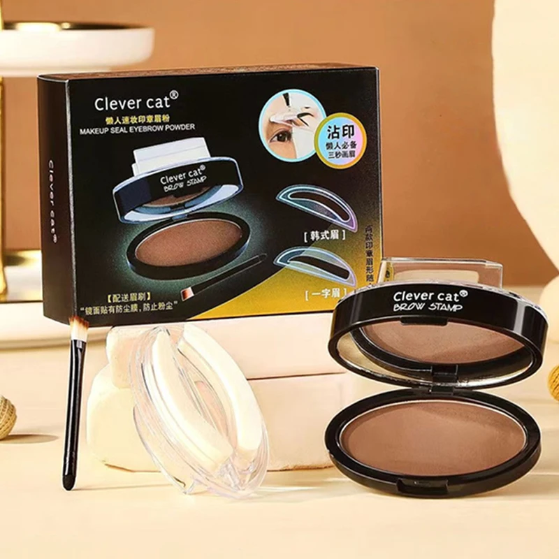 

Пудра для бровей, модная, водостойкая, простая в использовании, естественная, стойкая, естественная, без выцветания и окрашивания бровей, революционная