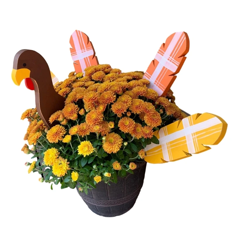 

Thanksgiving Turkey Centerpiece Thanksgiving Turkey Decor for Festival Celebration Harvest Home Decor Bring Happiness 50LB