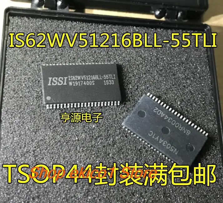 

5pieces Original stock IS62WV51216BLL-55TLI IS62WV51216BLL
