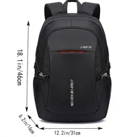 Sacs à dos pour hommes Oxford sac à dos étanche sac d'ordinateur d'affaires sac à dos de voyage décontracté cartable pour lycéens 6