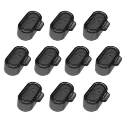 Universal TPU Clear Charging Port Dustproof Protector Cap (10 black)