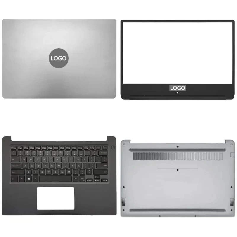 

NEW For Dell Inspiron 14 7460 7472 P74G Laptop LCD Back Cover Front Bezel Upper Palmrest Bottom Base Case Keyboard Hinges