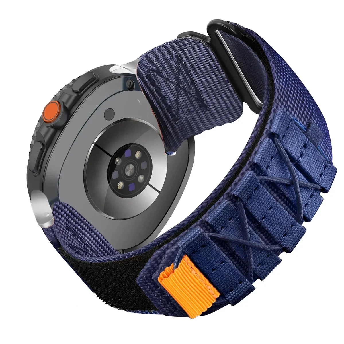 Enhanced Nylon Strap - Quick Fit Sports Bracelet for Galaxy Watch 7 Ultra 47mm