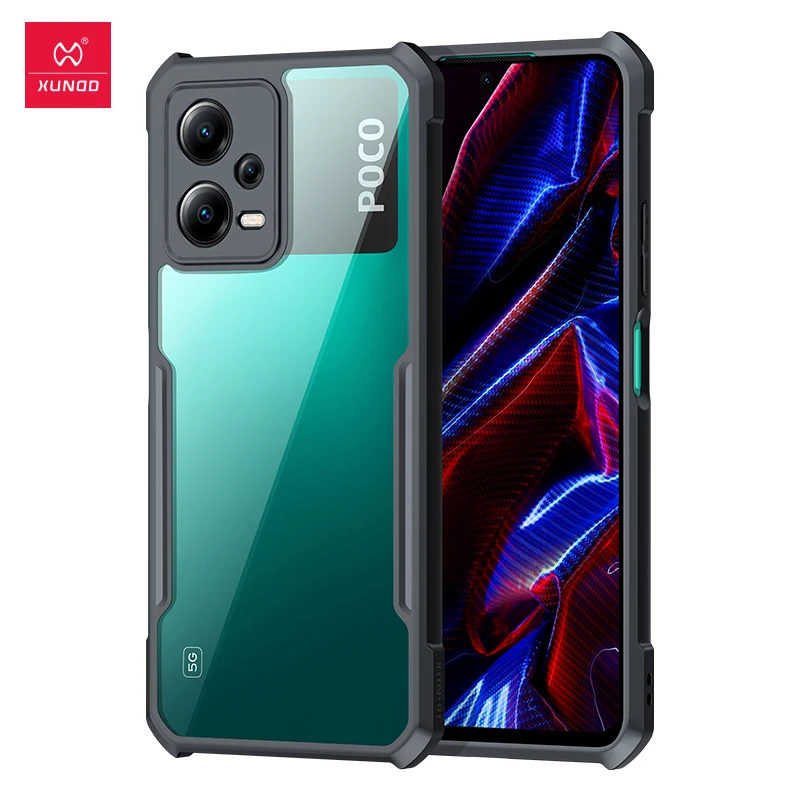 thumbnail image 1 of Xundd Case For POCO X5 5G Case Shockproof Fashion Clear Bumper Dustproof Antidrop DIY Cover For Xiaomi POCO X5 Pro Case Чехол, 1 of 5