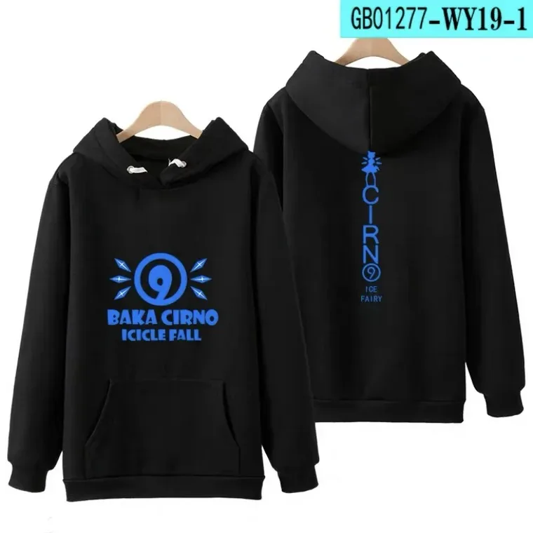Touhou design printing male/female autumn fashion japanese anime hoodies sweatshirt long sleeves pollover