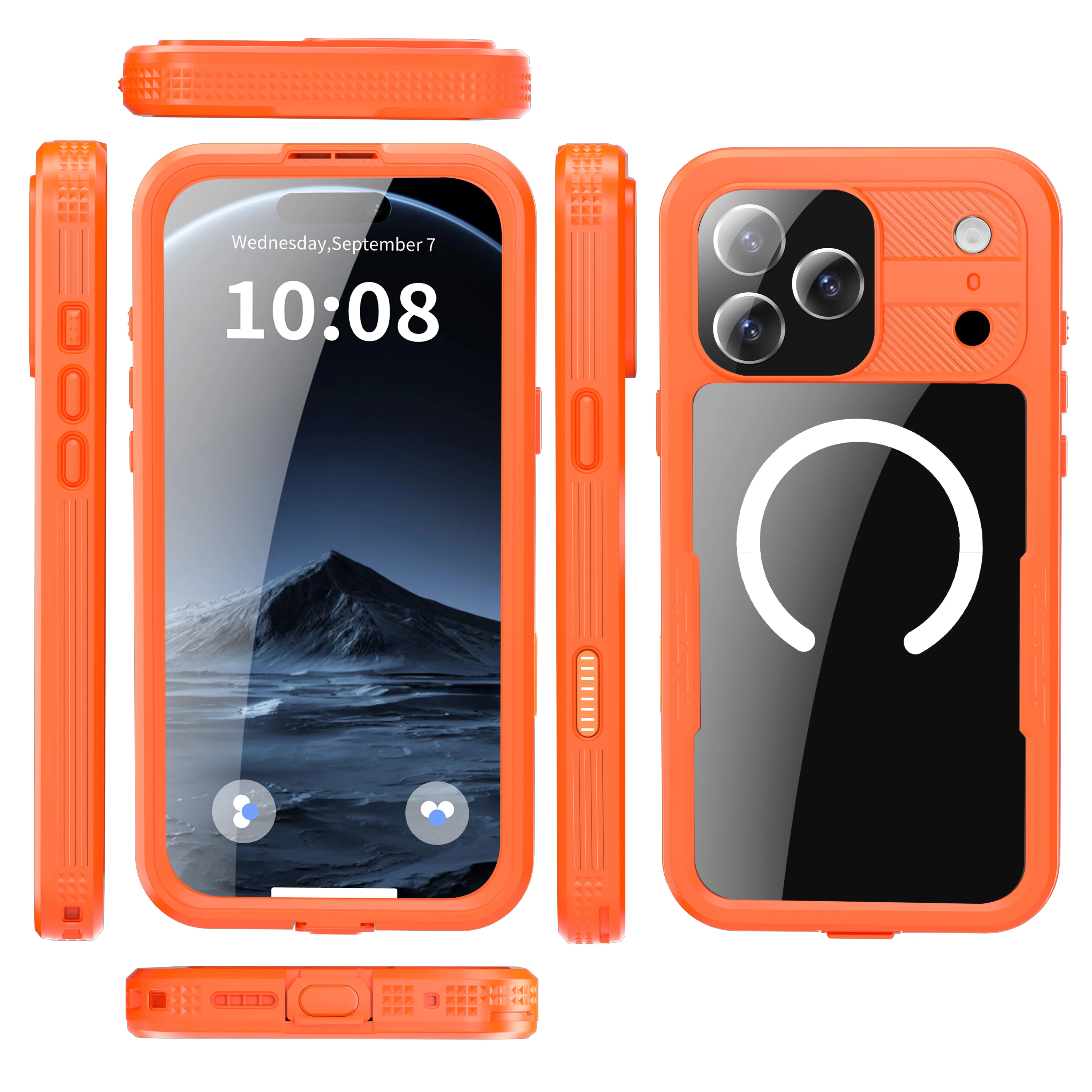 Ultimate Shockproof and Dustproof IP68 Waterproof Phone Case – Durable Protection