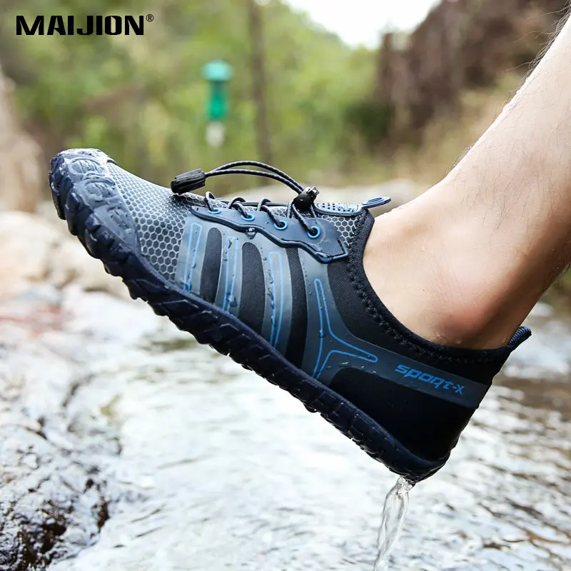 Beathable Barefoot Trekking Sneaker Men Women Elastic Surfing Beach Water Shoe Comfortable Non Slip Quick Dry Wading Shoe River