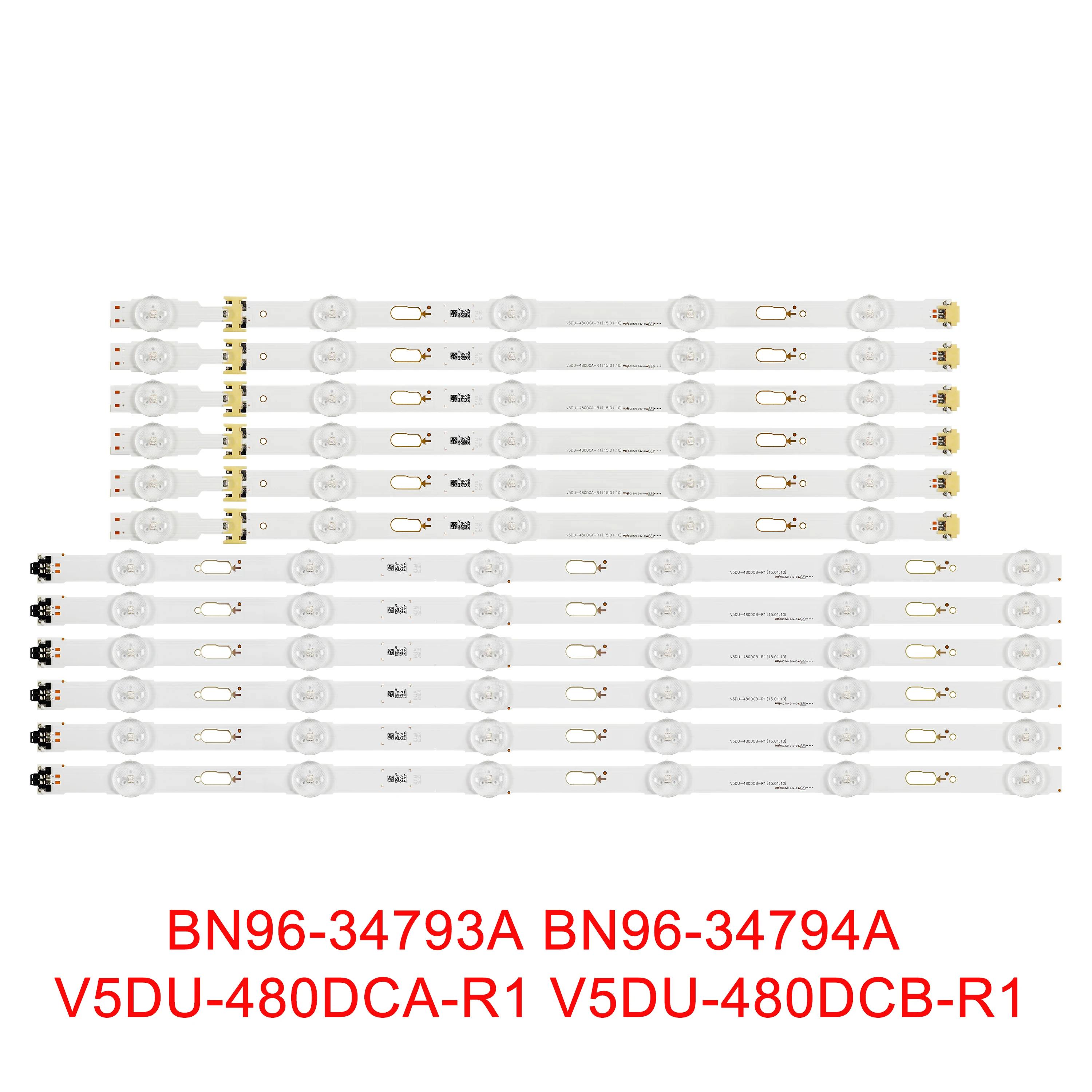 Tira Retroiluminação Led Lâmpadas para Samsung Ue48ju6745 11 Ue48ju6742 Ue48ju6740 Ue48ju6690 Ue48ju6675 Ue48ju6672 Ue48ju6600 Ue48ju6495