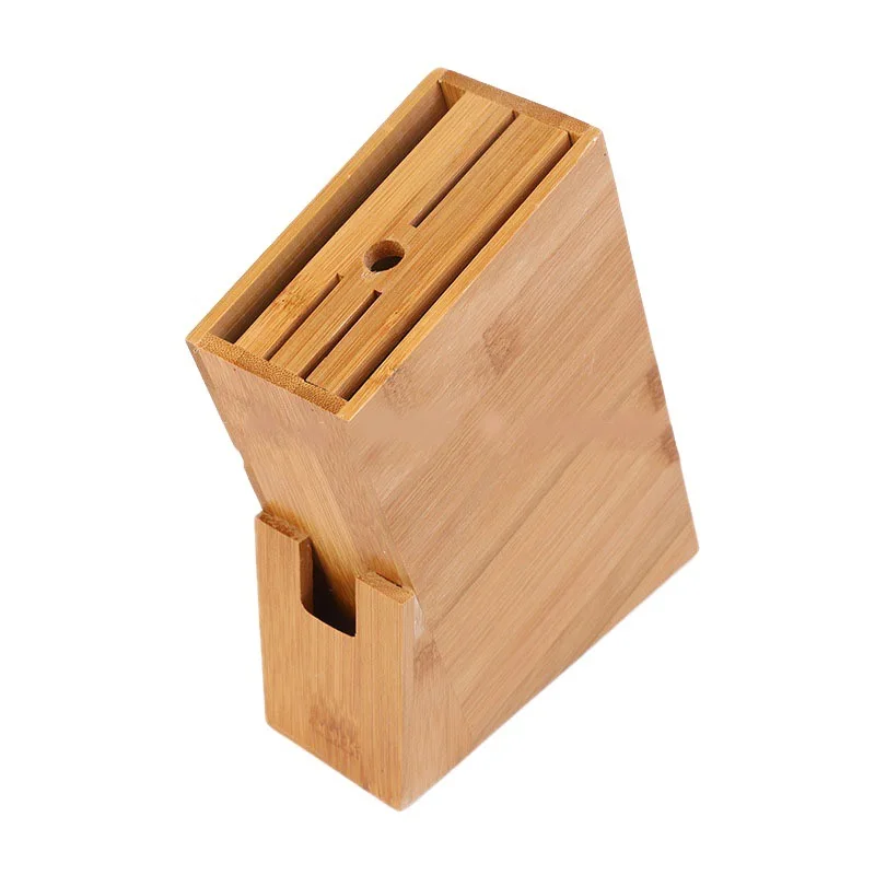 Bamboo Knife Storage Block 5