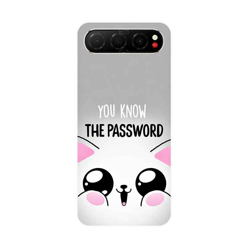 Cute Cat Soft TPU Protective Cover - Silicone Bumper Case
