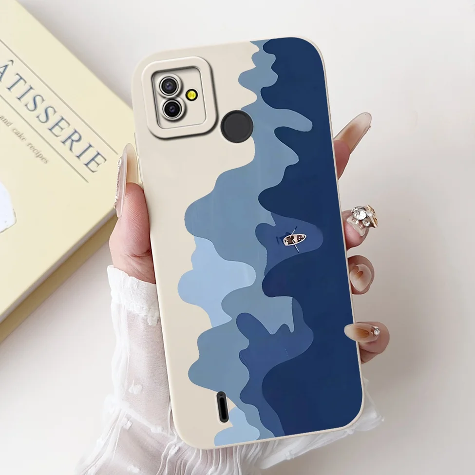 Silicone Cute Fashion Butterfly Flower Love Painted Phone Case