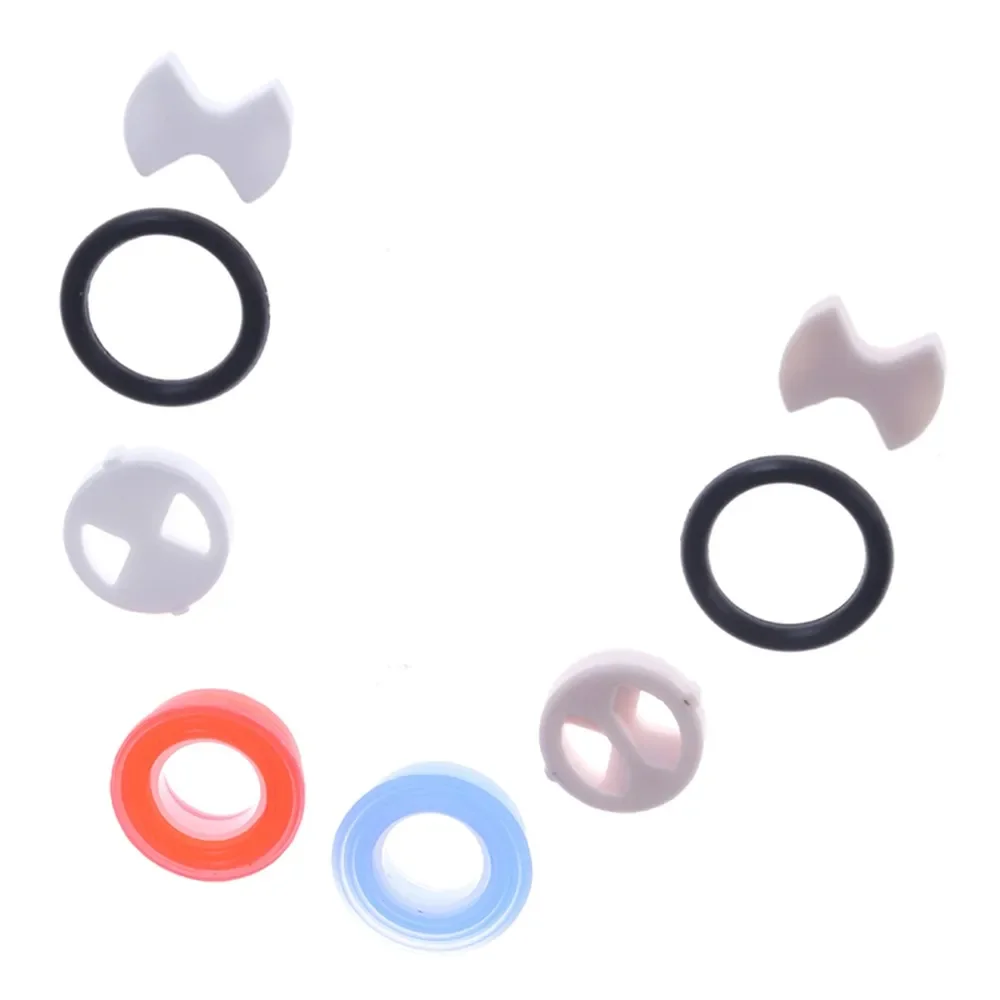 Ceramic Disc Silicon Washer Insert Replacement Set - 8 Pieces