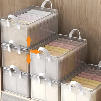 Transparent Clothes Storage Box 4