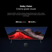 Глобальная версия Xiaomi Mi TV Box S 3-го поколения 4K Ultra HD 32 ГБ ПЗУ Dolby Vision HDR10+ Smart Media Player Google TV Google Assistant